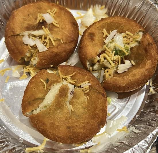 Alu Tikki Chaat