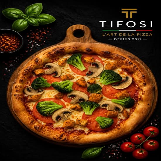 Pizza Pollo E Brocco