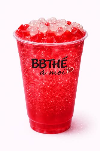 SP8 - Popping Lychee & Strawberry Jelly / SP8 Punch aux Fruits
