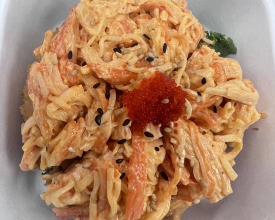 Spicy Crab Meat Sushi Pizza (6 pcs)