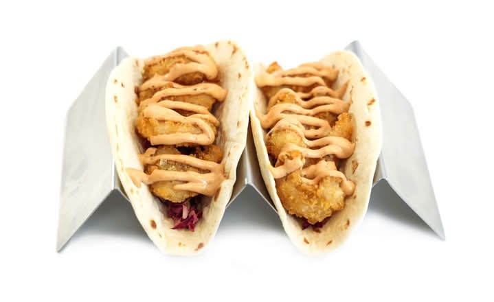 Popcorn shrimp Taco x 2