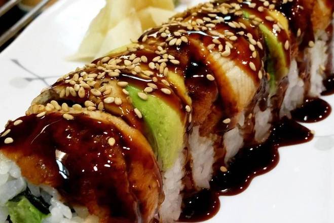 Dragon Eel Roll (9 pcs)