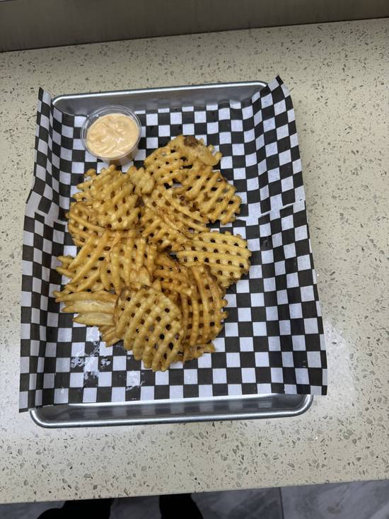Waffle fries