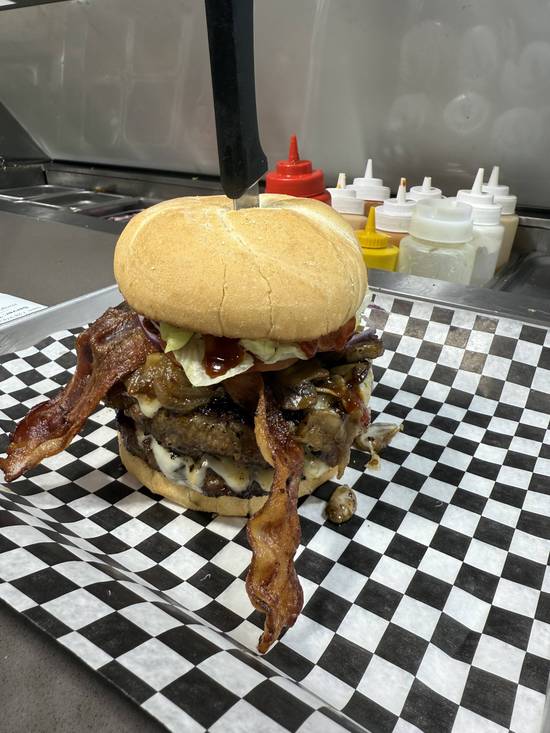 Hungry cheese burger