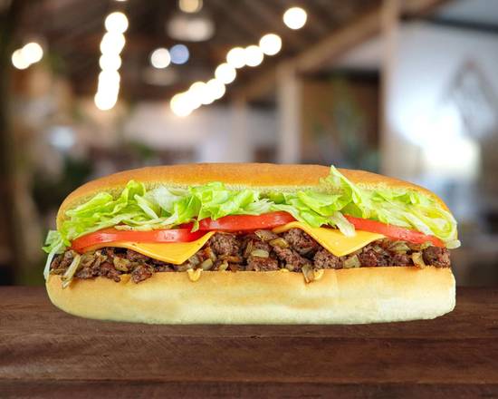 Chopped Cheese: 9''Sub