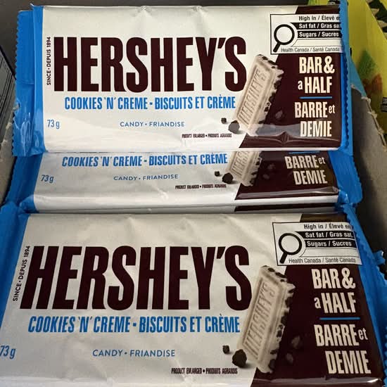 Hersheys Cookie N Cream 73g