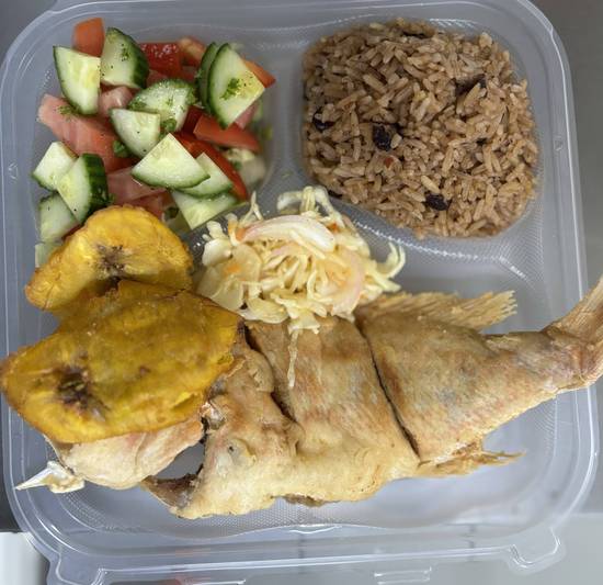 Fried Red Snapper Fish