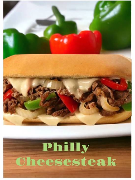 Jp's Philly Cheesesteak: 9" Sub