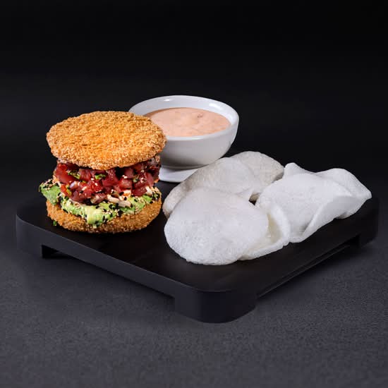 Poke Burger au thon (NOUVEAU) / Poke Burger Tuna (NEW)