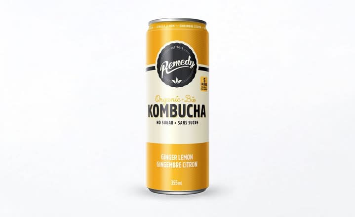 Remedy Ginger Lemon Kombucha
