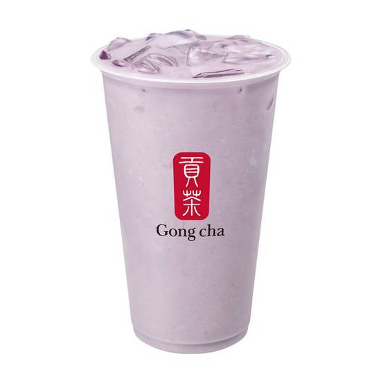 Taro Milk Tea with pearls