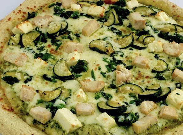 Chicken Pesto Pizza