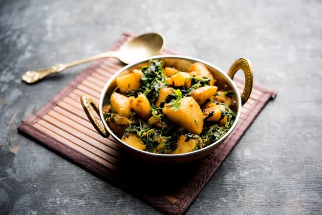 Aloo Palak