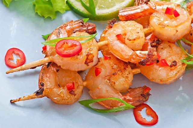 BBQ Shrimps (Six pieces)