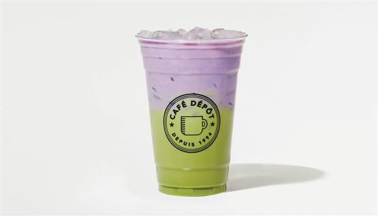 Matcha Ube Protéiné / Protein Matcha Ube