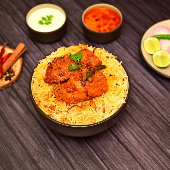 Malai Tikka Chicken Biryani