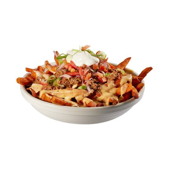 Patates Cochonnes/Loaded Sweet Potato Fries