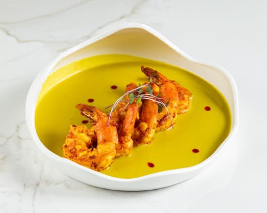Coconut Prawn Curry (Kerala Style Moilee)