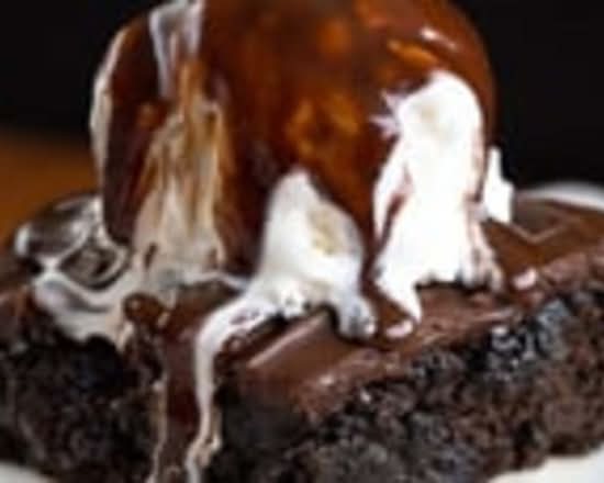 Fudgy Brownie Ala Mode (Vanilla Ice Cream Included)