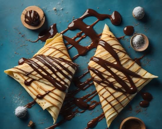 Basic Dark Chocolate Crepe (V)