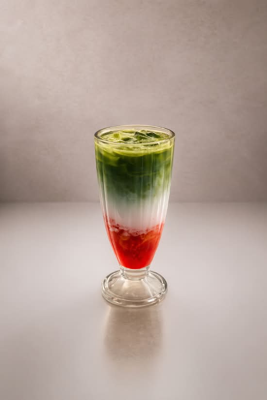 Iced Strawberry Matcha