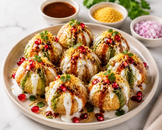 Dahi Puri (6 Pcs)
