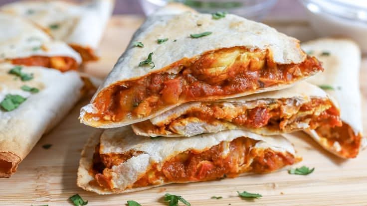 Chicken Tikka Quesadilla