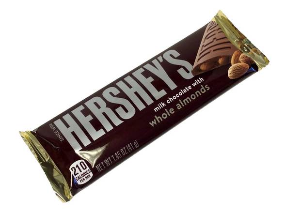 HERSHEY'S Milk Chocolate with Almonds Candy Bar