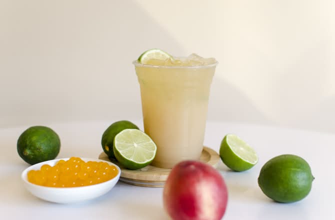 White Peach Ice Tea