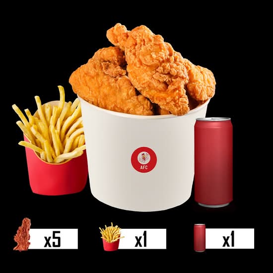 Crispy Tenders 5 Pcs