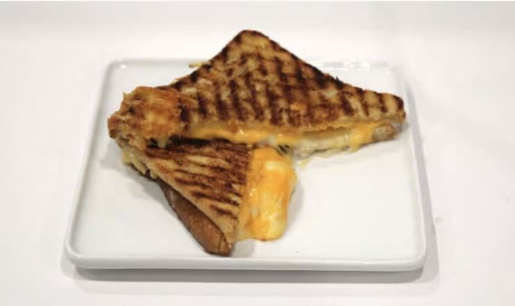 Triple Grilled Cheese Sandwich