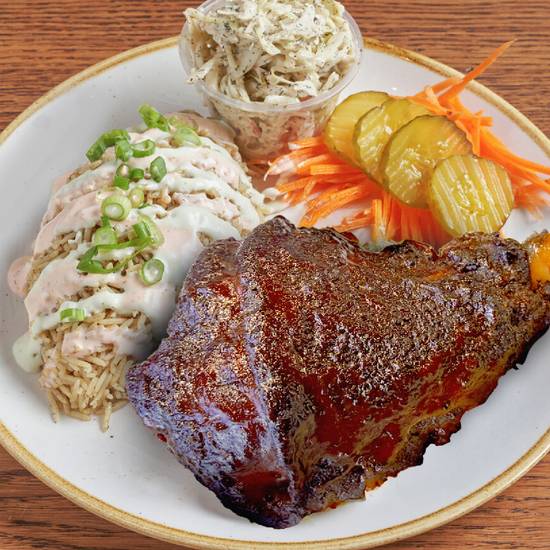 Smoked Lamb Shank