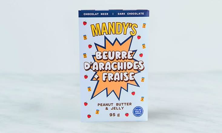 Peanut Butter Jelly Chocolate Bar