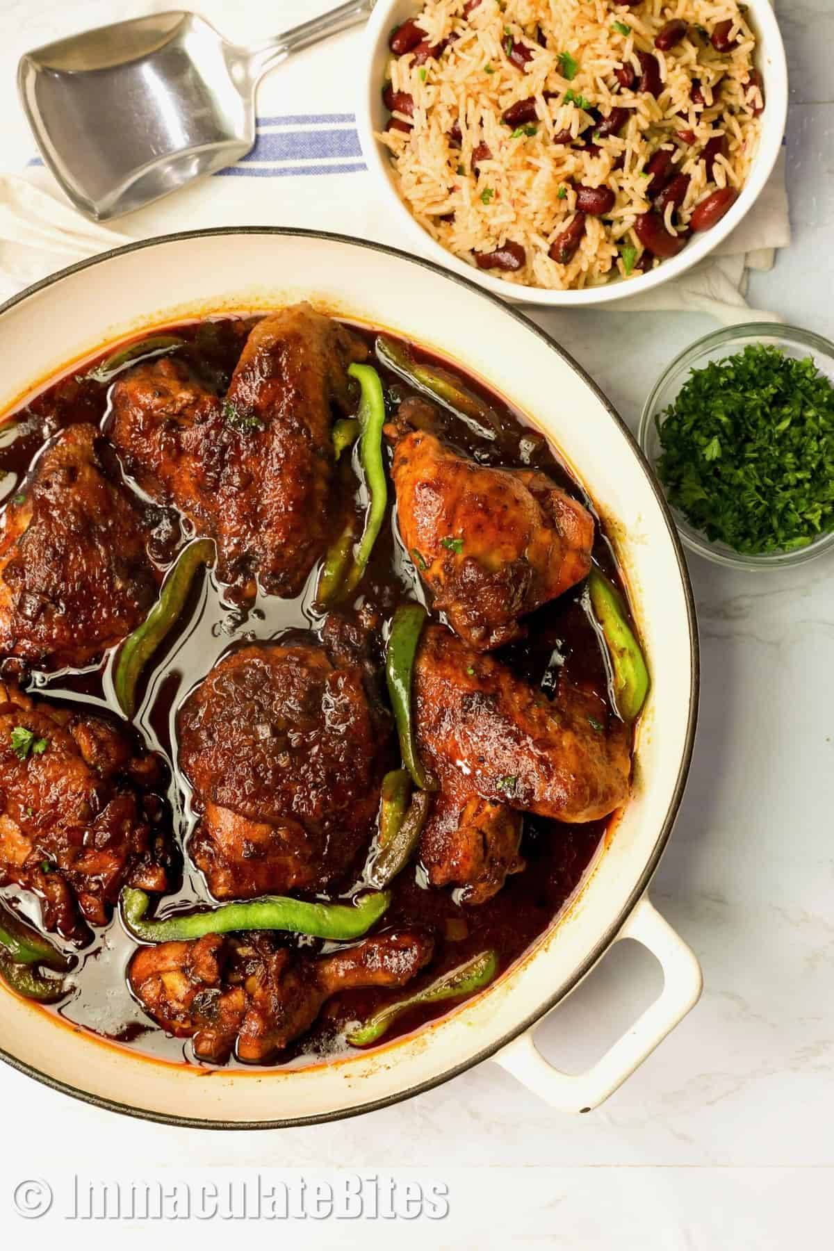 Brown Stew Chicken