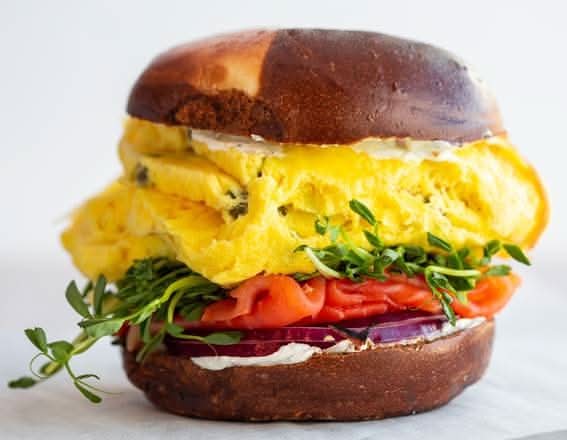 Smoked Salmon Breakfast