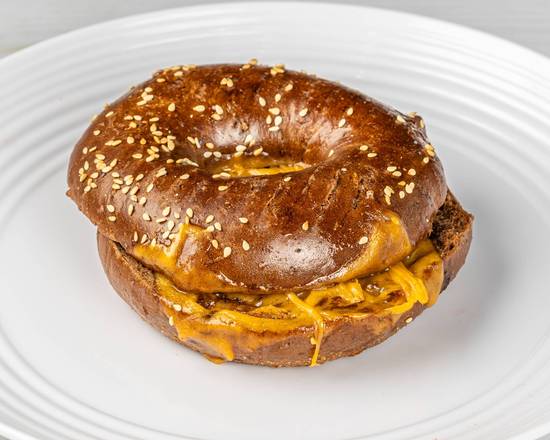 Bagel W/ Sliced Cheese