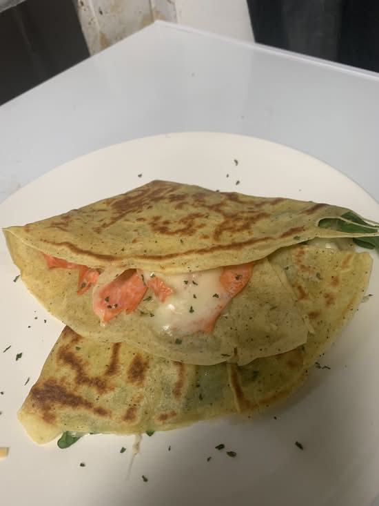 Smoked Salmon (Wild), Cream Cheese, and Spinach