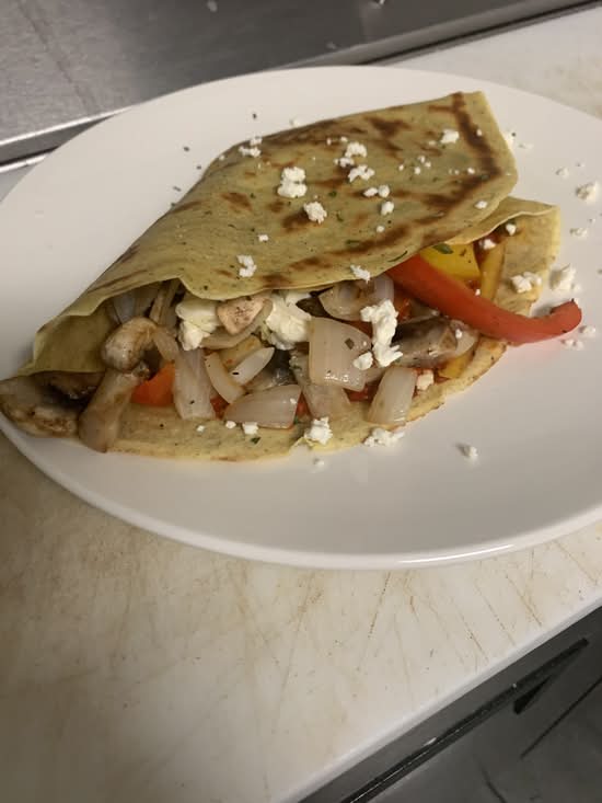Veggie crepe