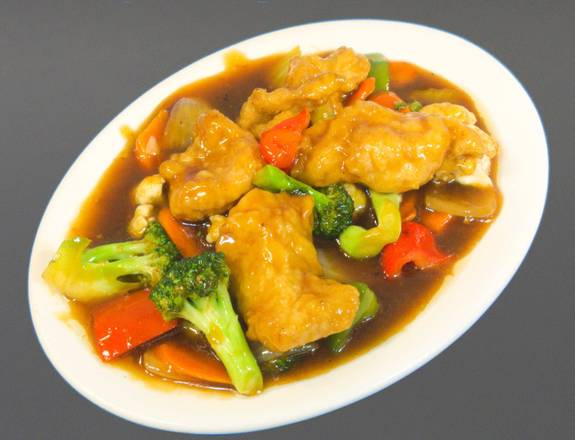 Fish with Mixed Vegetables