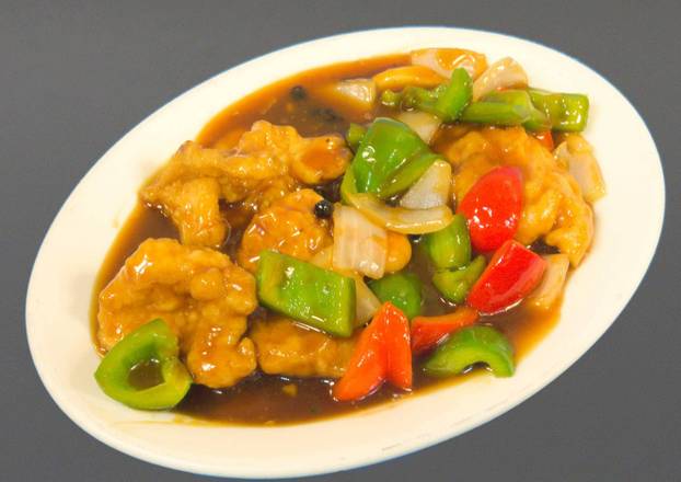 Fish with Black Bean Sauce
