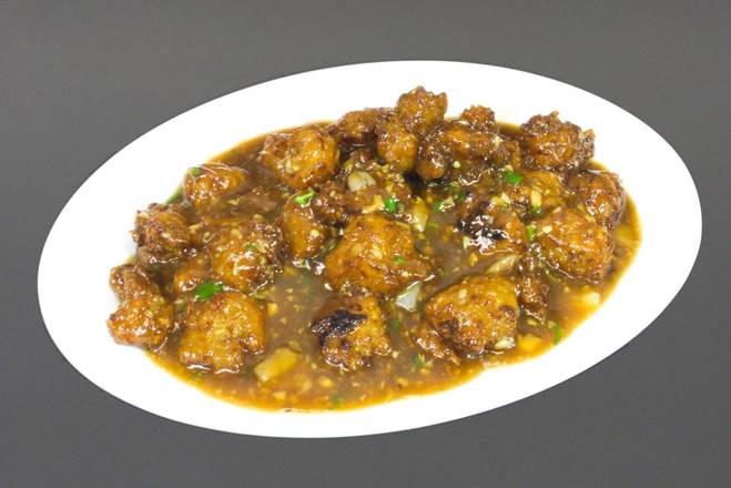 Manchurian Vegetable Pakora with Sauce