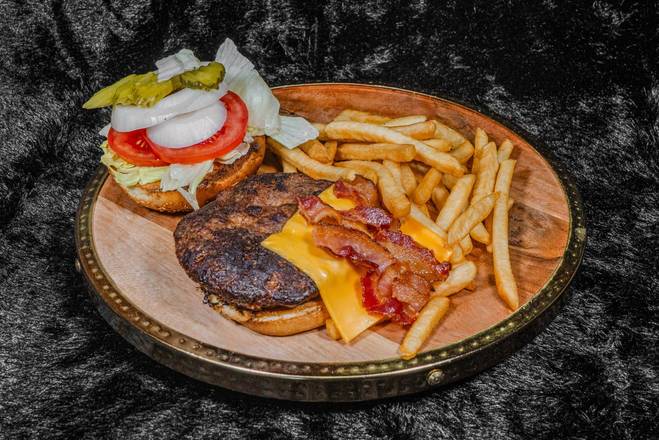 Bacon Cheddar Burger (1/2 lb)