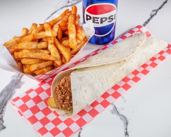 Crispy Twister Wrap Large Meal