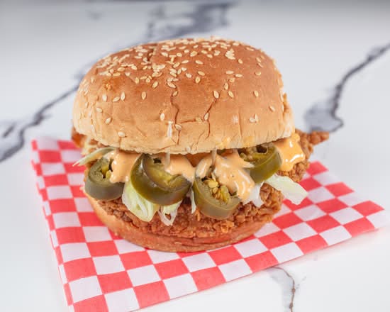 Flaming Hot Sandwich Meal
