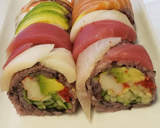 Rainbow Roll (10 pcs)
