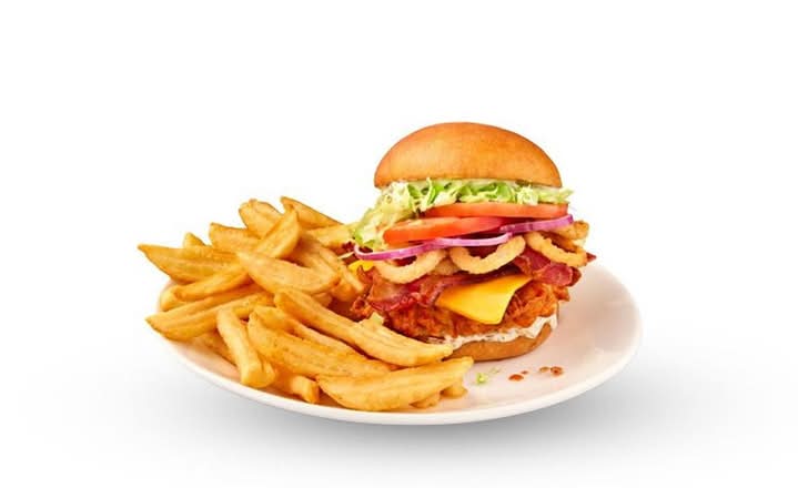 Crispy Garlic Dill Chicken Sandwich