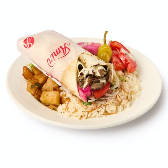 Assiette Pita Shawarma