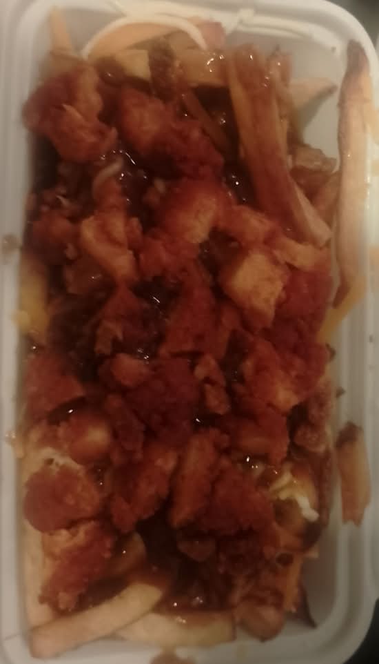 Buffalo Chicken Poutine