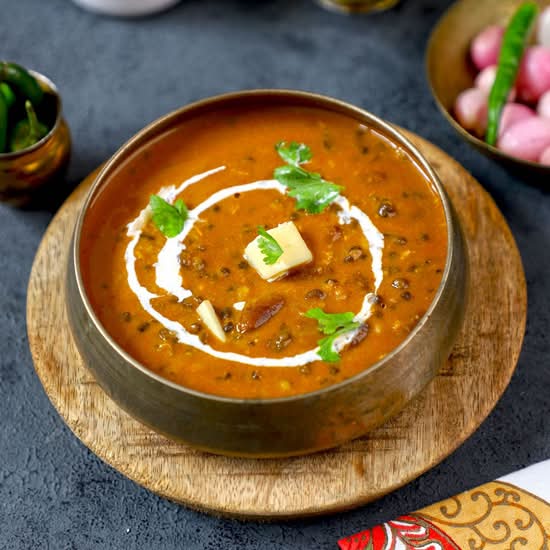 Daal Makhani+Rice+ Salad