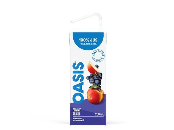 Jus Oasis Pomme Raisin